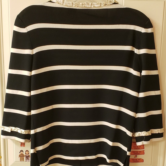 Sweater Lace Cardigan - Picture 6 of 6